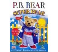 PB P.B. BEAR SUPER BEAR DVD CARTOON Animation Animated 15 Magical Adventures NEW