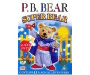 PB P.B. BEAR SUPER BEAR DVD CARTOON Animation Animated 15 Magical Adventures NEW