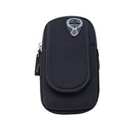 PB-SOAR Unisex Multipurpose Universal Outdoor Sports Gym Running Cycling Travel Armband Arm Bag Pouch Case Cover Holder For iphone 5 5S 5C 4 4S 6 6 Plus, iPod touch, iPod Nano, Samsung Galaxy S3 S4 S5 S6, Note 2 3 4 etc, Keys, Cards, Earphone (Black, L)