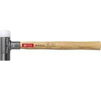 PB Swiss Tools PB 304 Plastic Hammer with Hickory Wood Handle, Non-Rebound, 100% Swiss Made, Size 1