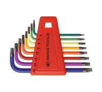 PB Swiss Tools Powder Coated Torx Allen Screwdriver Set (8 Pieces)