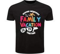 PB TECH Family Matching Holiday Unisex T-Shirts - Family Vacation 2025 Making Memories Holiday Season T-Shirt, Kids, Adult Size T-Shirt