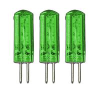 PB-Versand 3x G4 LED 1.5 Watt Dimmable Lamp Green 12 V DC 24 SMD Dimmer Green Light