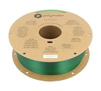 PB01033 filament: PET-G 1.75mm semi-transparent, green 230-240°C 1kg POLYMAKER