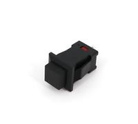 PB04-A Square 14x14mm Self-Locking Push Button Switch 2Pin ON-OFF Normally Open 3A/125VAC 10Pcs(10Pcs Black)