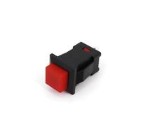 PB04-A Square 14x14mm Self-Locking Push Button Switch 2Pin ON-OFF Normally Open 3A/125VAC 10Pcs(10Pcs Red)
