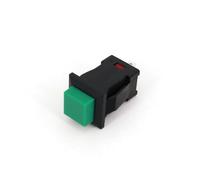 PB04-A Square 14x14mm Self-Locking Push Button Switch 2Pin ON-OFF Normally Open 3A/125VAC 10Pcs(10Pcs Green)