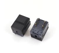 PB86-A0 4Pin Momentary Mount Square Push Button Tact Switch For Stage Control Equipment 10Pcs(10Pcs Black)