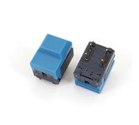 PB86-A0 4Pin Momentary Mount Square Push Button Tact Switch For Stage Control Equipment 10Pcs(10Pcs Blue)