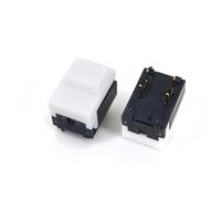 PB86-A0 4Pin Momentary Mount Square Push Button Tact Switch For Stage Control Equipment 10Pcs(10Pcs White)