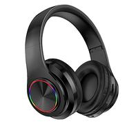 PBAEWE Bluetooth Headphones Over-Ear, Foldable Wireless and Wired Stereo Headset Micro SD/TF, FM for Cell Phone,PC,Soft Earmuffs &Light Weight for Travel/Office/Cellphone/PC