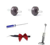 PBAHAUP 1 Set Vacuum Cleaner Front Wheels Wheels Replacement Parts, Axles and Wheels Repair Kit for Dyson V6 V7 V8 V10 V11 V15 Series, High Quality for Improved Cleaning Performance