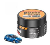 PBAHAUP 1 x Car Plastic Restorer, Quick Drying and Long Lasting UV Protection, Back Like New, Treatment for Dashboard, Plastics and Tires of Cars, Motorcycles, Vans