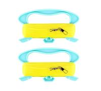 PBAHAUP 100 m Kite Line Roll Professional Winch for Kite Flying, High-Strength Nylon Lead, Set of 2 for Outdoor Adventures, Family Trips and Leisure Fun