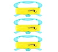 PBAHAUP 100 m Kite Line Roll Professional Winch for Kite Flying, High-Strength Nylon Lead, Set of 3 for Outdoor Adventures, Family Trips and Leisure Fun