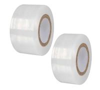 PBAHAUP 2 Rolls of Grafting Tape for Fruit Trees, Transparent Plant Grafting Tape for Grafting, Self-Adhesive Grafting Tape with High Elasticity for Wound Cover in the Garden (3 cm and 6 cm)