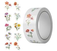 PBAHAUP Bicycle Sticker Flower Decoration, Flowers Stickers as Durable & Weatherproof Bicycle Decoration for Men Women, Car, Motorcycle, Laptop