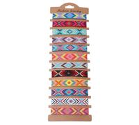 PBAHAUP Pack of 12 Friendship Bracelets, Children's Friendship Bracelets, Adjustable Handmade Braided Wrap Bracelet, Children's Girls Bracelet, for Women and Girls, A