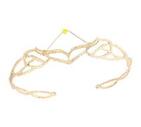PBDEIOEOE Elf Fairy Crown,Goddess Tiara, 1pcs Fairy Headdress Headband Gold Elven Vintage Crown Golden Girls Costume