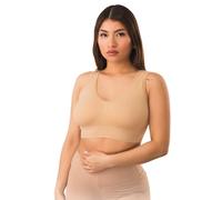 PBE 4 Pack Double Lined Premuim Quality Material Seamless Everyday Comfort Bra Women - Perfect Wireless Bralette for Fashion, Maternity, Sports, Yoga, Sleep Or Just Every Day - Comfy Fit, Sizes S-5XL