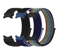 PBFairyy Samsung Galaxy Watch 6 Band Classic 43mm 47mm 40mm 44mm, Samsung Galaxy Watch 5 Band Pro 45mm 40mm 44mm, Samsung Galaxy Watch 4 Band Classic 40mm 44mm 42mm 46mm,No Gap Nylon Band