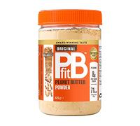 PBfit Peanut Butter Powder - 87% Less Fat, High Protein, Gluten Free Natural Nut Butter Spread - Powdered Peanut Butter from Real Roasted Pressed Peanuts - 425g
