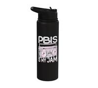 PBIS is My Jam Positive Behavior Interventions Supports Stainless Steel Insulated Water Bottle