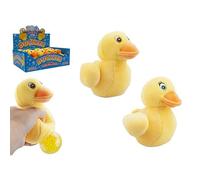 PBJ's Assorted Plush Ducks Jelly Ball with Beads Inside (8 cm) 1 Pc. - Fun & Adorable Squeeze Toy, Perfect Stress Reliever, Gift, Party Favor, & Collectible
