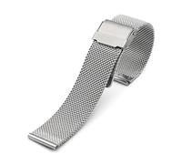 PBNANHGZZ 1pc 0.6mm Mesh Watch Band 8/10/12/14/16/18/20/22/24mm For DW Universal Stainless Steel Strap Wrist Belt Bracelet