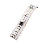 PBNANHGZZ 1pc 20mm Watch Men Luxury Watch Strap 316L Stainless Steel Parts Wristband Brushed And Polishing For Submariner Gmt Nh35 40mm Cases