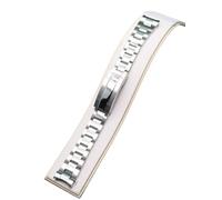 PBNANHGZZ 1pc 20mm Watch Men Luxury Watch Strap 316L Stainless Steel Parts Wristband Brushed And Polishing For Submariner Gmt Nh35 40mm Cases