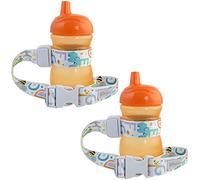PBnJ Baby SippyPal Sippy Cup Holder Strap Leash Tether (ABC 2-Pack)
