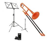 pBone Plastic Trombone Package Orange