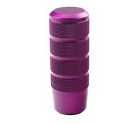 Pbqenxb 95mm Anti-Skid Car Gear Shift Knob Manual Transmission Aluminum Non-Slip Shifter Lever Universal Auto Accessories Car Shift Knobs(Purple)