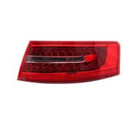 Pbqenxb Car Tail Light Assembly For A6 C6 S6 RS6 Saloon Sedan 2009-2011 LED Car Tail Light Brake Lamp Turn Signal Stop Lamp Assembly Rear Lamps(Outside R)