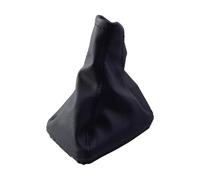 Pbqenxb for Vauxhall for Corsa A/B/C for Vectra A/B for Tigra B for Calibra for Combo C 5 Speed Gear Shift Knob Leather Dustproof Shifter Boot Cover Car Shift Knobs(Black dust Cover)