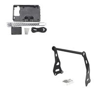 Pbqenxb Motorcycle Phone Holder For ROYAL For ENFIELD For HIMALAYAN 2016-2020 Motorcycle Navigation Bracket GPS Plate Adapt Holder Accessories SMART PHONE(B and 12mm)