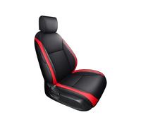 Pbqenxb Seat Covers Cars For VW For Tiguan For Passat B5 B6 B7 B8 For Polo 9N G3 G5 For Golf 8 7 6 5 4 For Bora For Jetta For Touareg Auto Accessories(Full Set-Black Red)