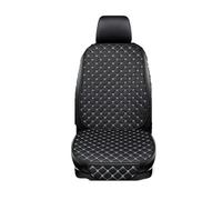 Pbqenxb Seat Covers For Fiesta For Fusion For Mondeo For Taurus For Mustang For Territory Pu Leather Car Seat Cover Cushion Car Interior(Black White 1 Seat)