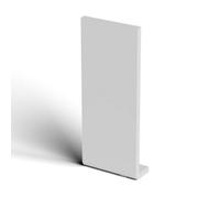 PBSL Group Freefoam 250mm White Upvc Fascia Capping Board 10mm X 5M - 20-Year Guarantee