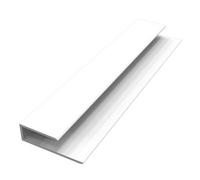 PBSL Group Freefoam White Hollow Soffit J Trim 5M - 31mm H X 12mm D, Upvc, Fir