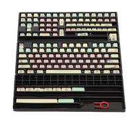 PBT Key Set, 146 Keys Key, Dye Sublimation for Mechanical Gaming Keyboard, ANSI ISO Set with Key Puller, PBT l for Lasting i