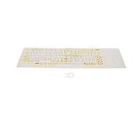 PBT Keyboard Keycaps 130 Keys, Dye Sublimation Mechanical Keyboard Keycaps, Ergonomic Rich Color Custom Keycaps with Keycap Puller for 61 to 108 Key Gaming and Office (Unlimited)