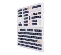 PBT Keycap Set 128 Key Mechanical Keyboard Replacement - Ergonomic Cherry Height for Gamers and Typists (Stargazing)