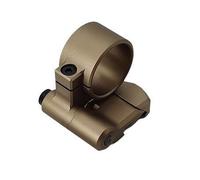 PBTMCD 0.9-2.91" FTC Ring Magnifier Metal Mount Base, 30mm Tube Diameter, QD Quick Release/Detach Flip-To-Center Mechanism(0.9" Tan)