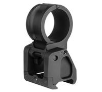 PBTMCD 0.9-2.91" FTC Ring Magnifier Metal Mount Base, 30mm Tube Diameter, QD Quick Release/Detach Flip-To-Center Mechanism(1.93" Black)