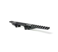 PBTMCD 20mm Rail Optic Mount, Modular, Lightweight, Lower 1/3 Direct Riser, Stand Alone Attachments(BK)