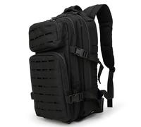 PBTMCD 30L Russian Camo Tactical Backpack - Molle-Compatible Rucksack For Hiking, Combat Simulation & Outdoor Sports(Black)