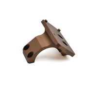 PBTMCD 45° Offset Tactical Optic Metal Riser Mount - QD Base For 30mm Scope Rings, Drop-In Platform