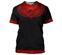 PBTMCD Breathable Mesh T-Shirt, Egyptian Pyramid Symbol 3D Print Summer Quick Dry Short Sleeve Men Sports Jersey,Style 12,M